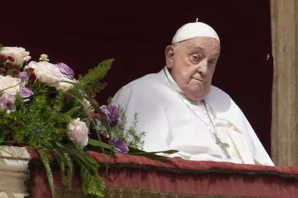 Última aparición publica del papá Francisco el domingo de Pascua | Foto: Gregorio Borgia -AP