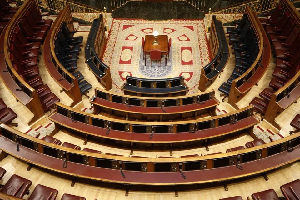 Hemiciclo del Congreso de los Diputados, en una imagen de archivo. EFE/Javier Lizón