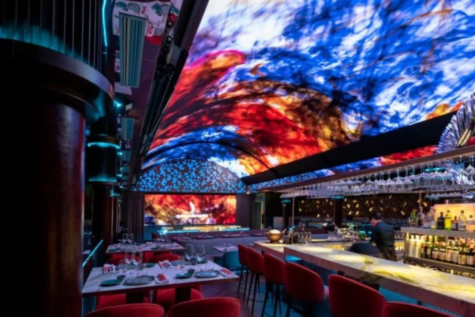 Cena de Nochevieja en Madrid - restaurante - Quintoelemento Foto: Madrid Secreto