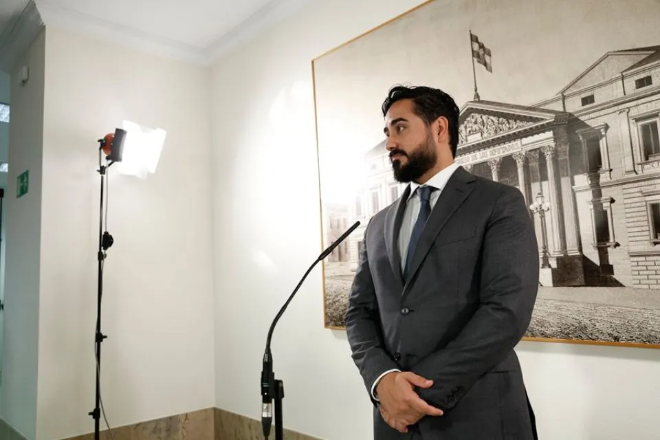 El eurodiputado de Se acabó la fiesta Alvise Pérez|Foto:EFE/Chema Moya Alvise Pérez: Tribunal Supremo abre dos causas penales en su contra 