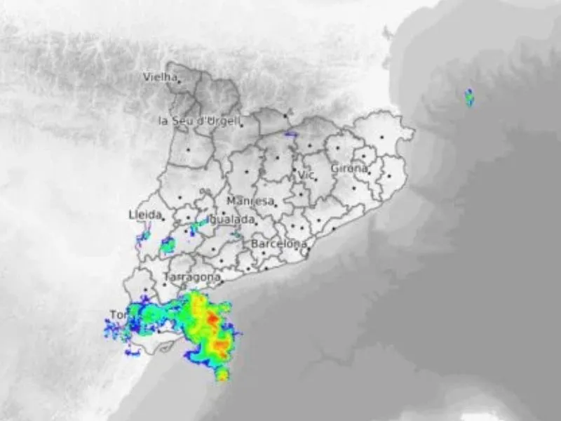 meteocat-alerta-lluvias-cataluna|Foto: OK Diario/Meteocat