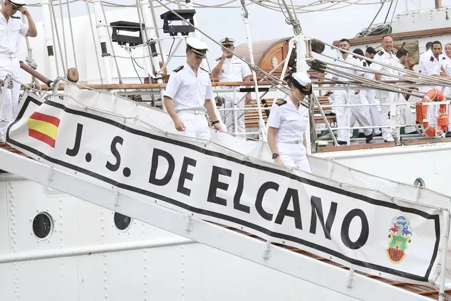 Princesa de Asturias, Leonor de Borbón, en su llegada a Panamá | Foto: EFE/ Casa De S.M. El Rey / José Jiménez