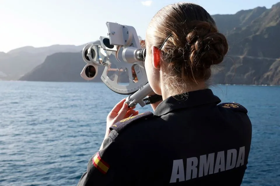 La princesa Leonor - guardiamarina en el Buque Escuela Juan Sebastián de Elcano. EFE/Casa de S.M. El Rey/José Jiménez