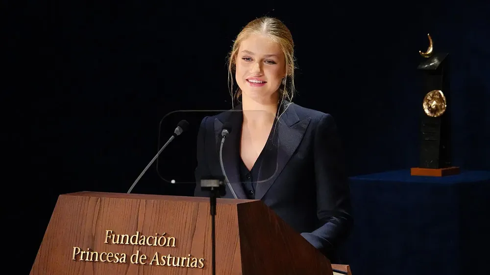 La princesa Leonos y su discurso en los Premios Princesa de Asturias