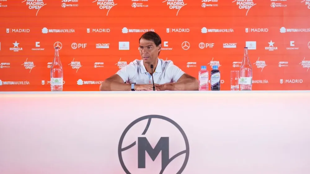 Sonríe Nadal en su debut en Madrid1