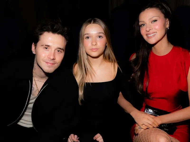 brooklyn-beckham-protegiendo-a-su-hermana-harper|Foto: Getty Images