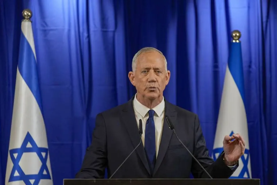 Benny Gantz ministro del Gabinete de Guerra 