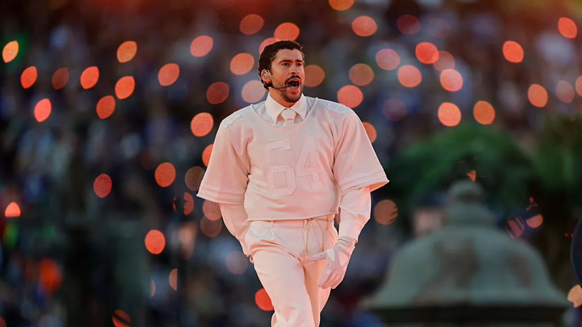 Bad Bunny en el superbowl 2026        Foto: Yahoo