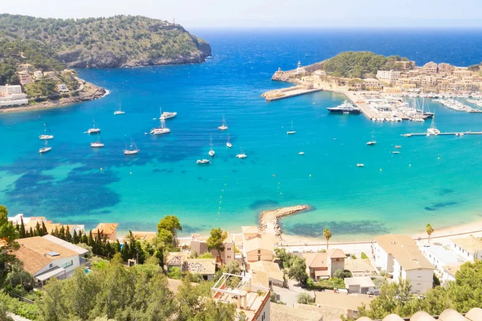 Puerto de Sóller, en Mallorca