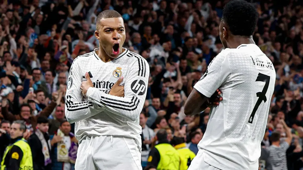 Con un brillante Mbappé, el Real Madrid venció al City en la Champions foto 2 real madrid
