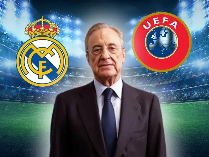 acuerdo-paz-real-madrid-uefa-final-superliga-europea Tras años de conflicto, el Real Madrid capitula en su proyecto de la Superliga y sella un armisticio con la UEFA para priorizar la estabilidad del fútbol europeo
