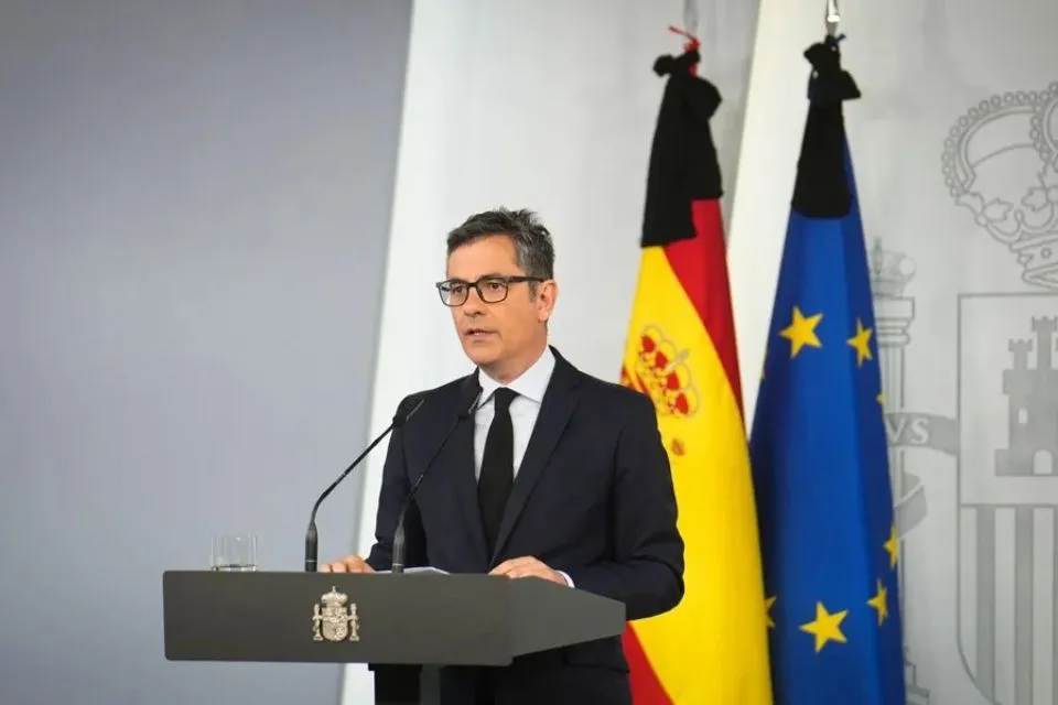 El ministro de la Presidencia, Justicia y Relaciones con las Cortes, Félix Bolaños|Foto: EFE/Presidencia del Gobierno