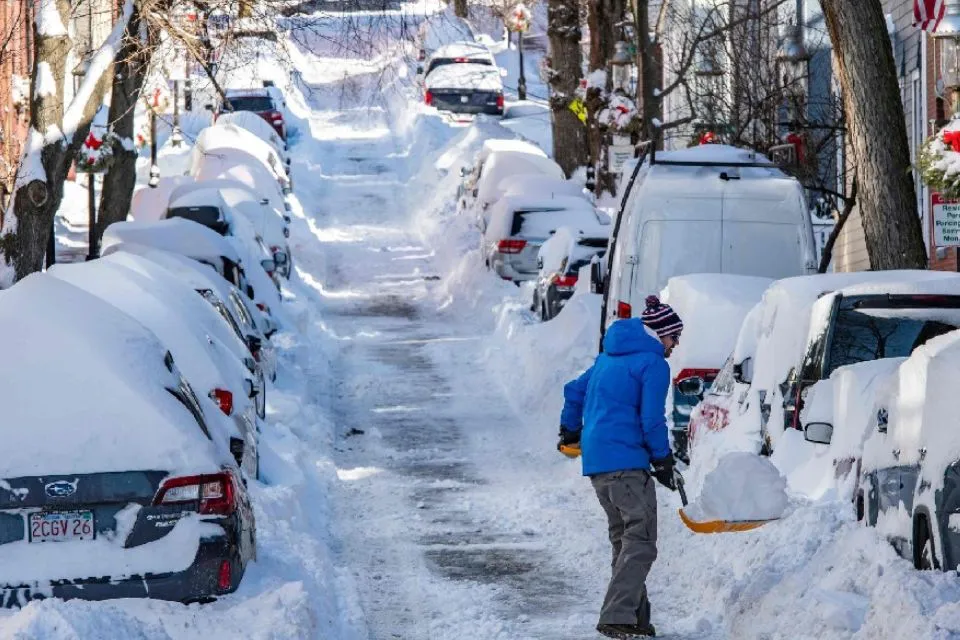 Tormenta de nieve en EEUU