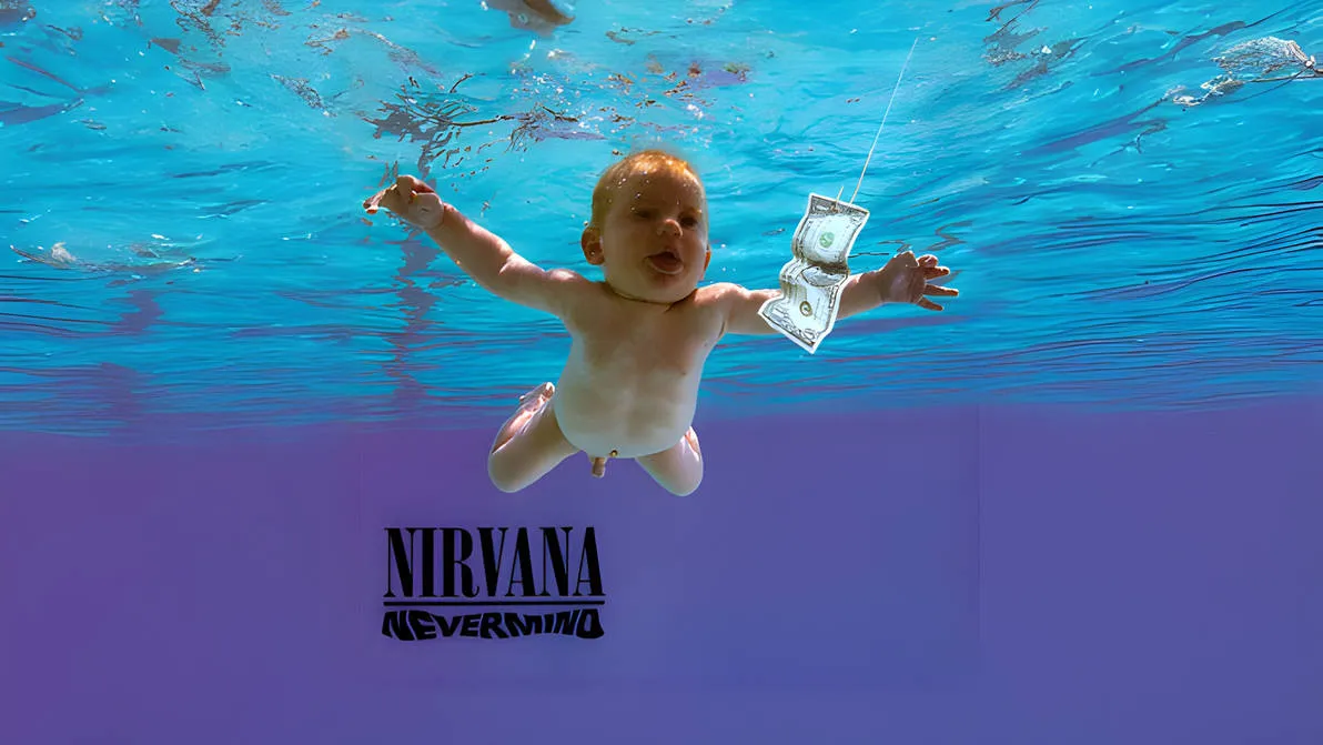 Imagen del álbum "Nevermind" de Nirvana|Foto: DevianArt