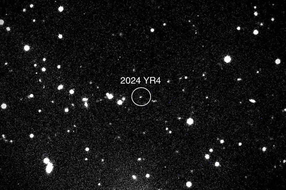 Asteroide 2024 YR4 facilitada desde la NASA - El Mundo/AFP