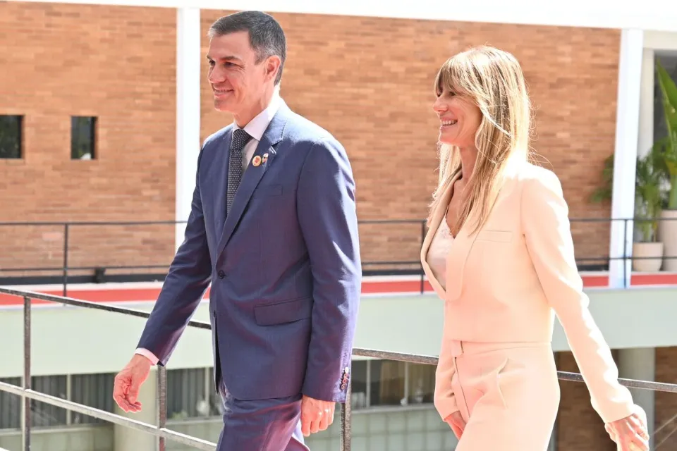 Begoña Gómez y Pedro Sánchez 