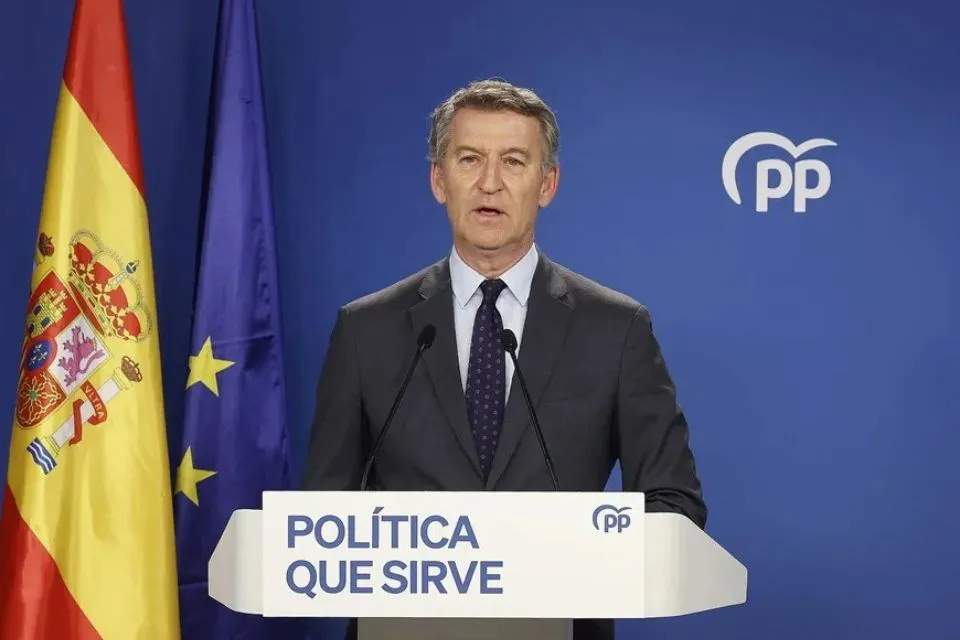 El líder del PP, Alberto Núñez Feijóo|Foto: EFE/JP Gandul