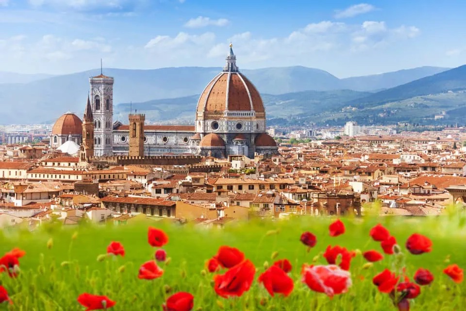 Florencia - Italia - flores