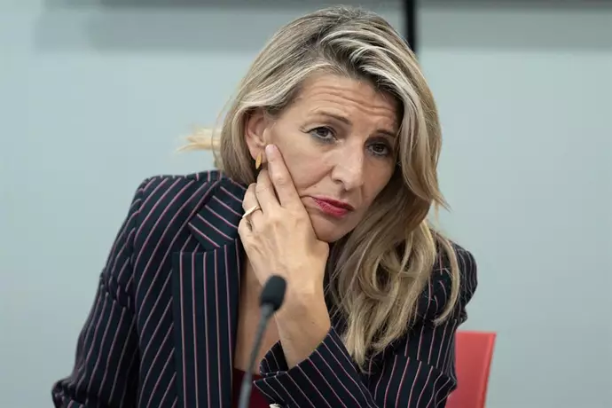 Yolanda Díaz / DAVID ZORRAKINO - EUROPA PRESS