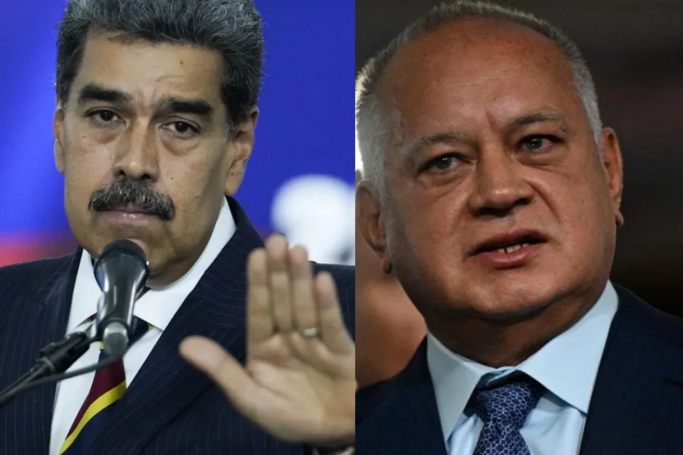 Nicolás Maduro y Diosdado Cabello 