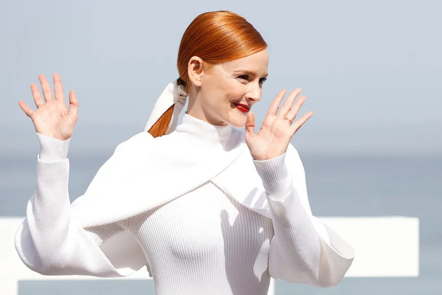 Ana Polvorosa en el Festival de San Sebastián de 2023. EFE/Javier Etxezarreta