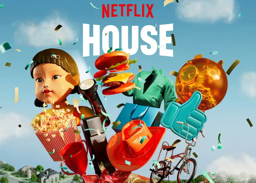 Poster promocional del "Netflix House"|Foto: Netflix