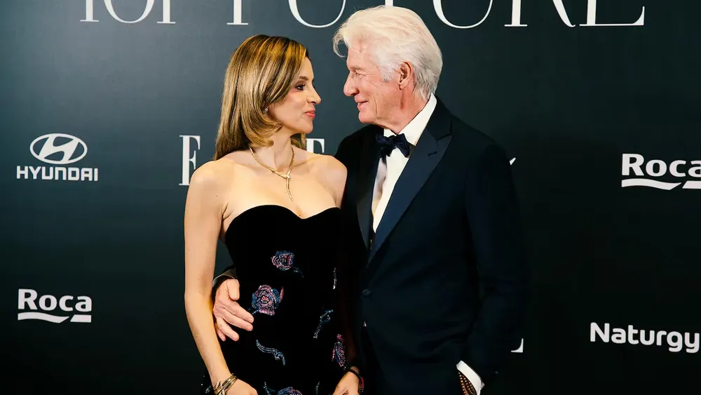 Richard Gere y Alejandra Silva/ Foto: Diario AS