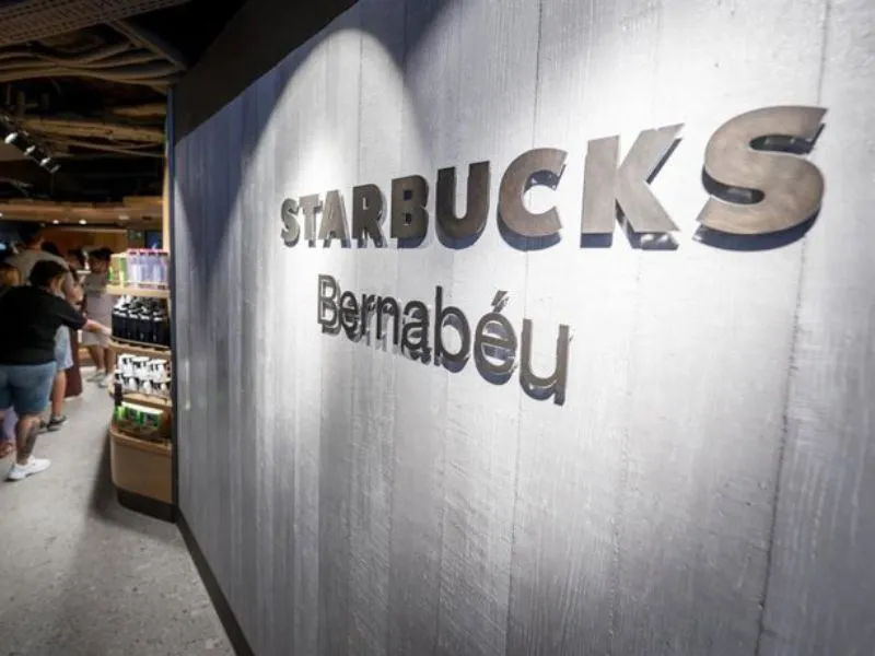 Starbucks Bernabéu|Foto: Europa Press