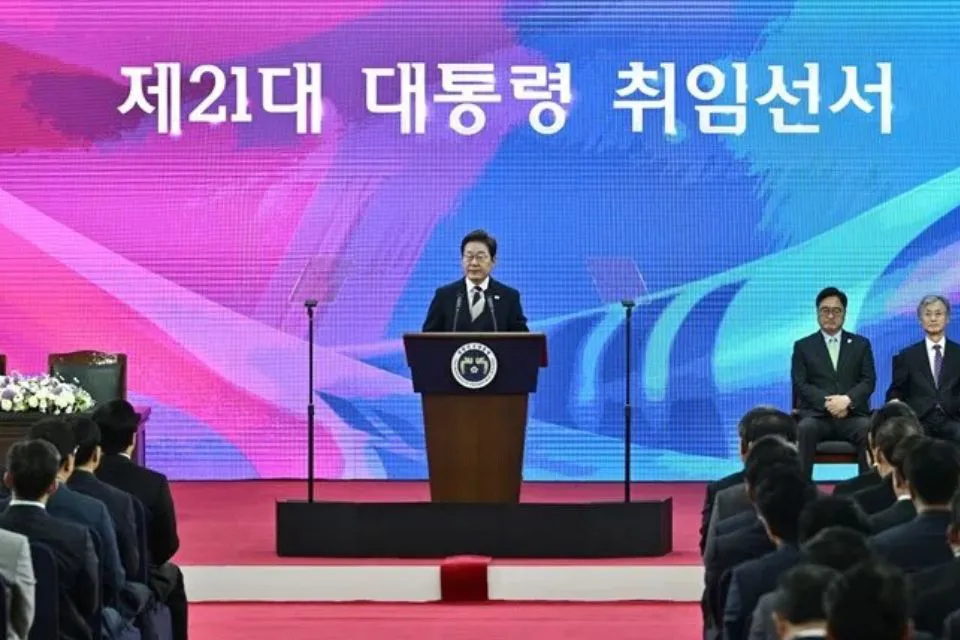 El nuevo presidente de Corea del Sur, Lee Jae-myung|Foto: EFE/EPA/Anthony Wallace/Pool