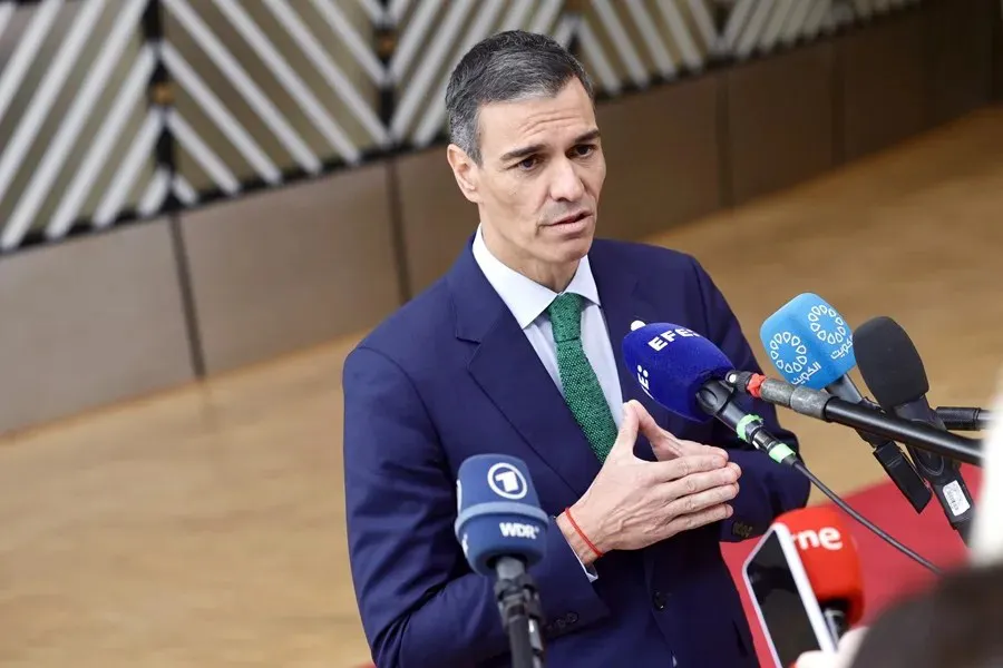 El presidente del Gobierno español, Pedro Sanchez|Foto: EFE/EPA/Olivier Matthys