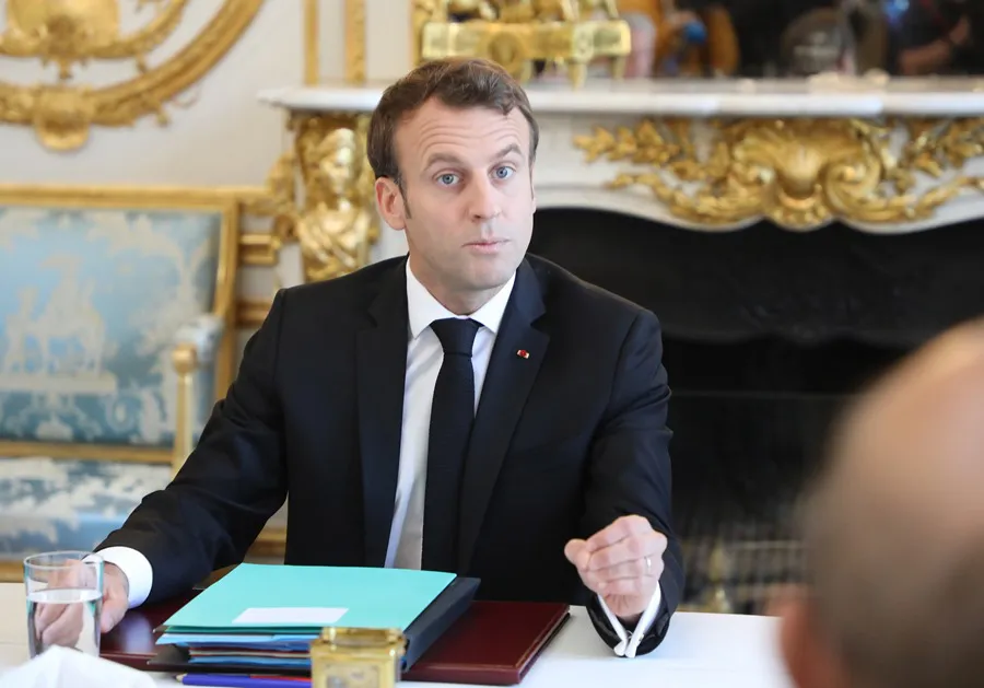 Emmanuel Macron - EFE/Ludovic Marin / Pool