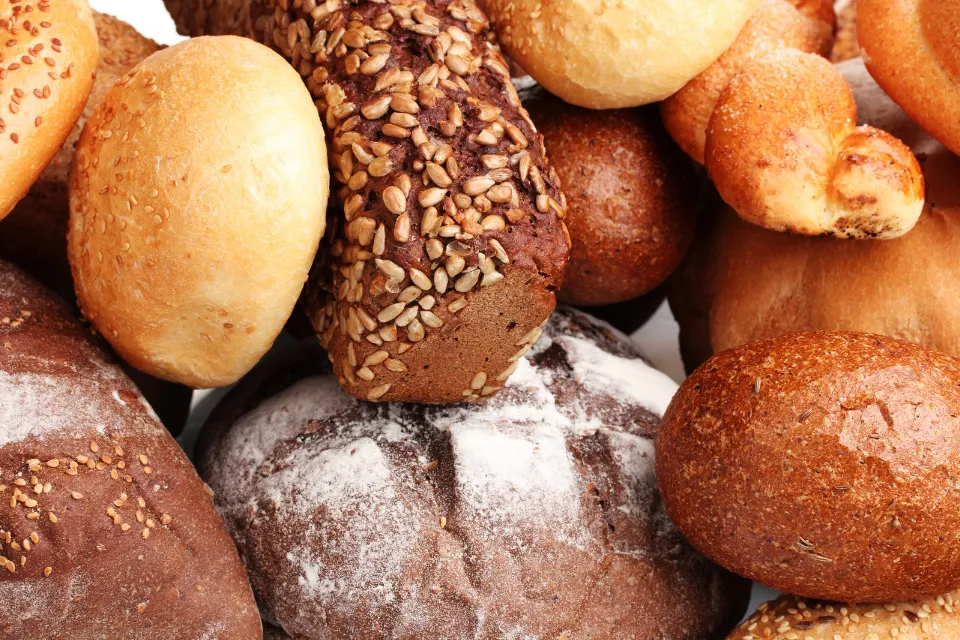 Varios tipos de pan 
