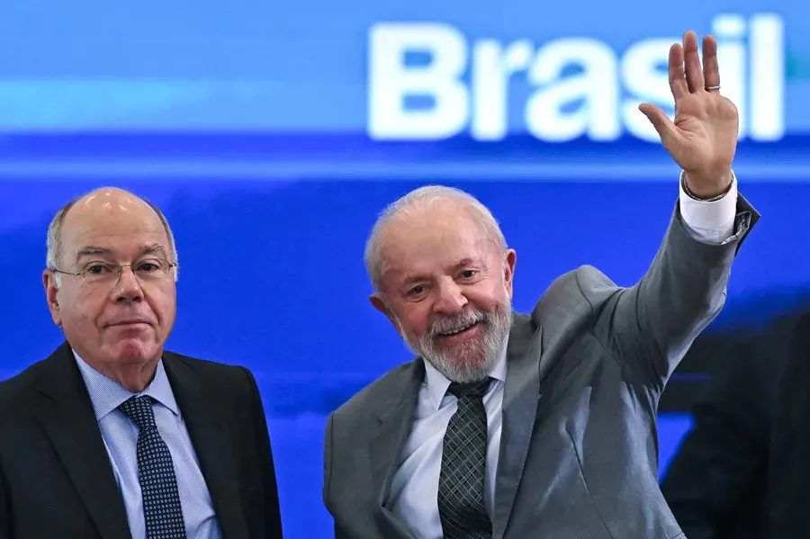 El presidente de Brasil, Luiz Inácio Lula da Silva y su ministro de Relaciones Exteriores, Mauro Vieira|EFE/Andre Borges