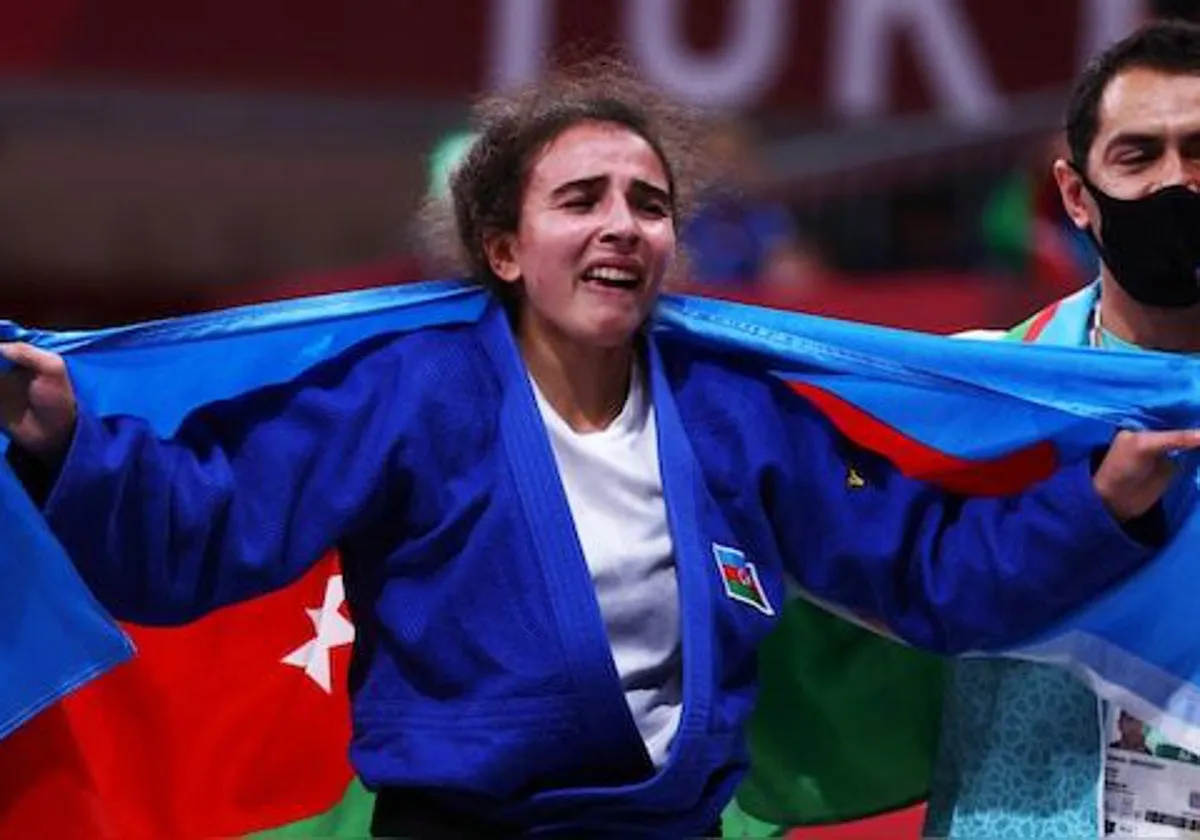 Shahana Hajiyeva, en los Juegos Paralímpicos de Tokio 2020|Foto: ABCD/Reuters