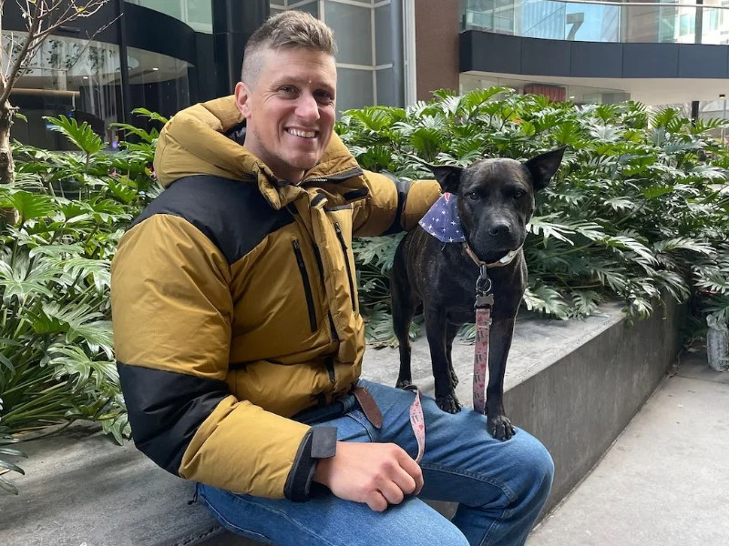 paul-coningham-rosie-perra-vacuna-personalizada-ia-cancer-piel|Foto: Infobae 