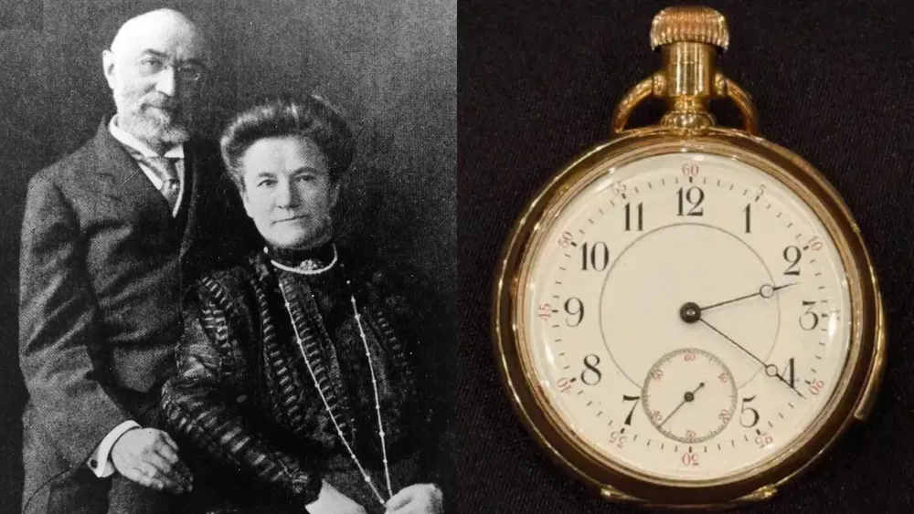 Subastado el reloj de Isidor Straus y su esposa Ida, víctimas de la tragedia del Titanic|Foto: Wikimedia Commons.