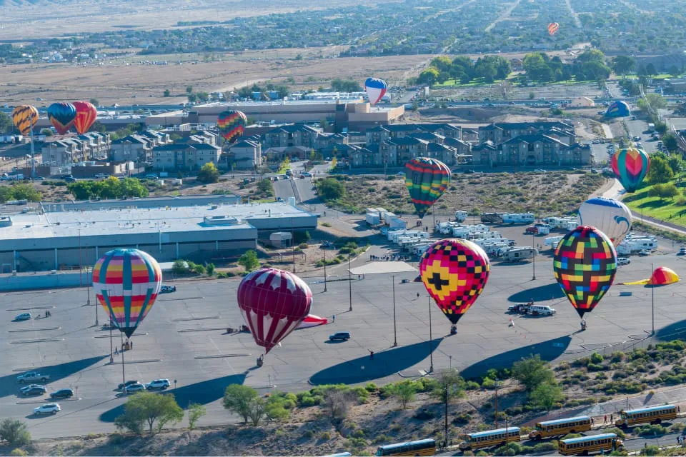 Albuquerque - Estados Unidos - globo aerostático - viajar Albuquerque - Estados Unidos - globo aerostático - viajar