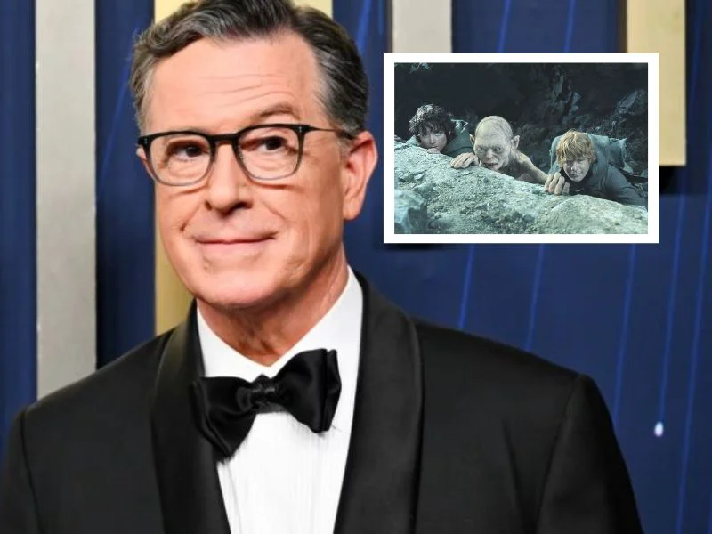 stephen-colbert-peter-jackson-anuncio-nueva-pelicula-senor-anillos-shadow-of-the-past