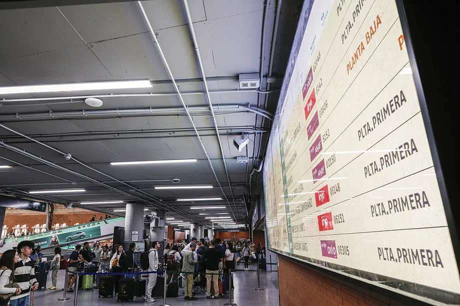 Estación de Atocha|Foto: El Mundo/Sergio Enriquez-Nistal
