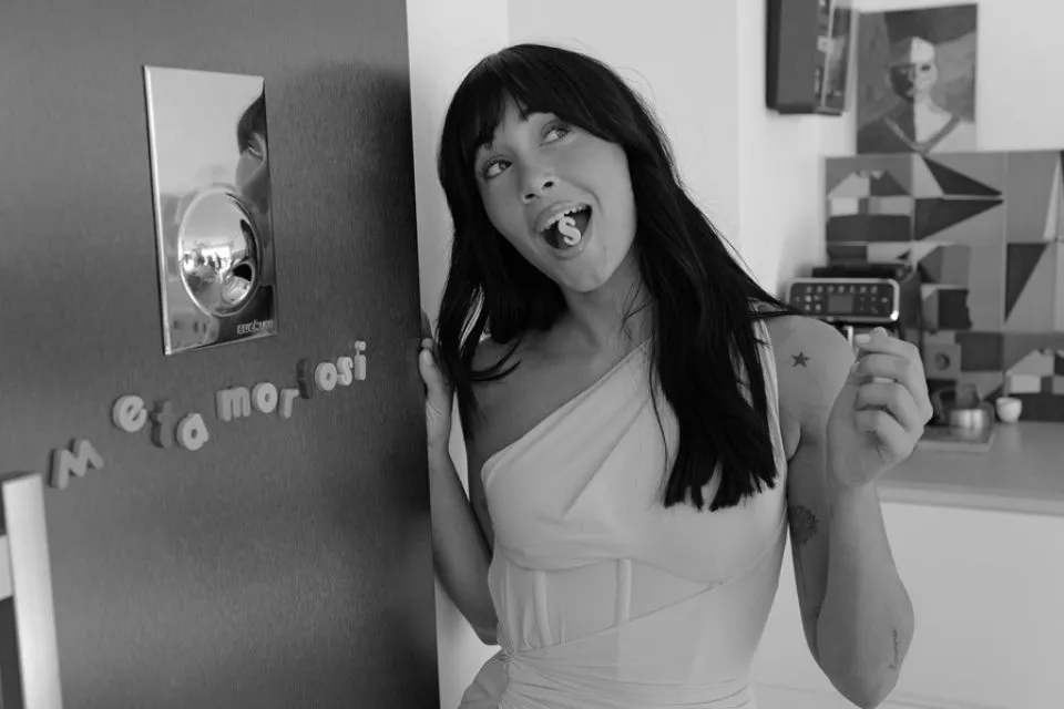 Fotograma que muestra a la cantante Aitana en la docuserie "Metamorfosis". EFE/Netflix