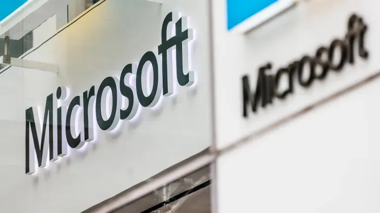 Entrada a una oficina de Microsoft|Foto: EFE/Justin Lane