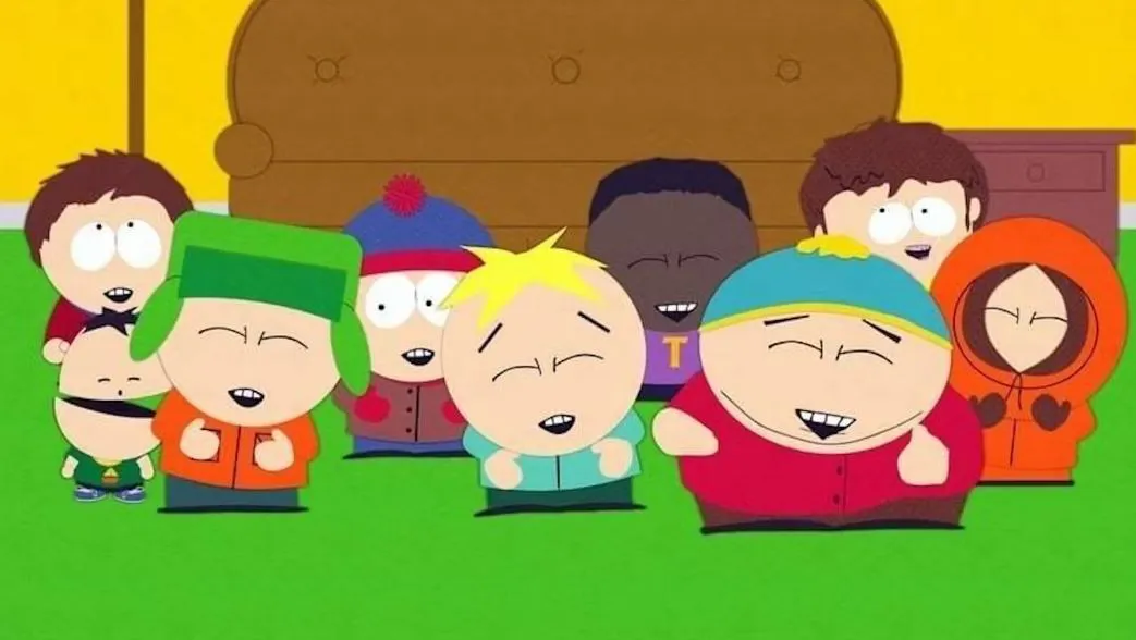 Personajes de la serie South Park. Foto: Heute.at La irreverente serie animada South Park asegura su expansión digital tras un acuerdo de US$1.500 millones por cinco años con una plataforma de streaming