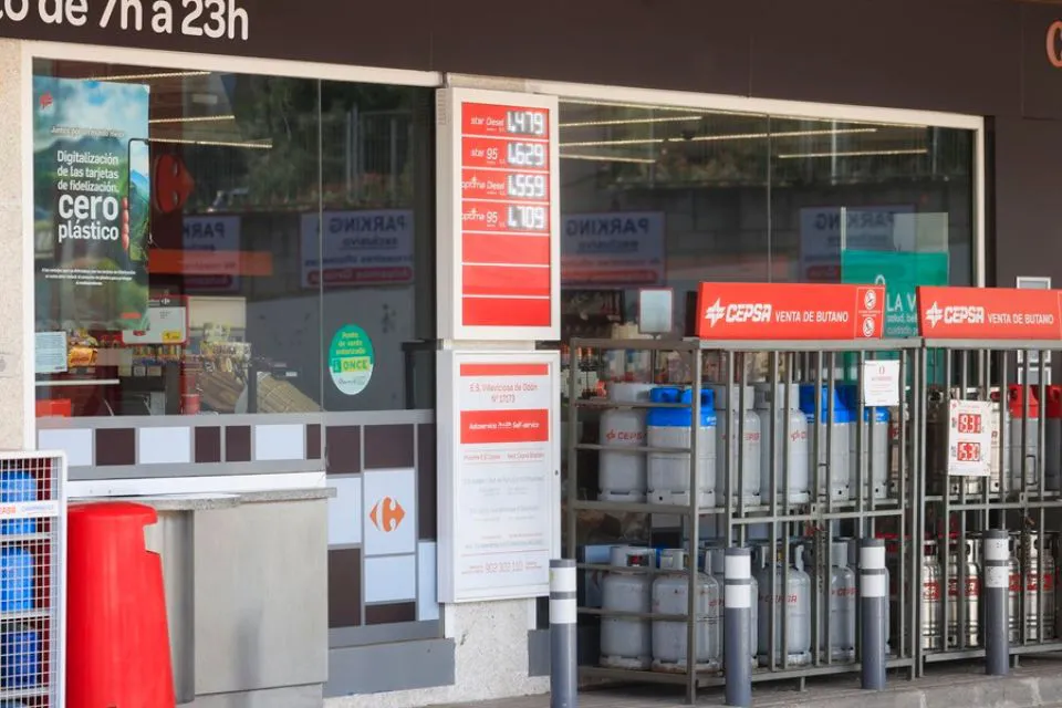 Gasolinera de Madrid |EFE/Zipi