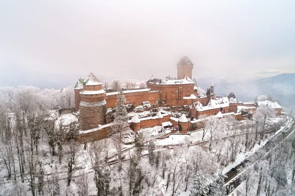 Castillo de Haut Koennisburg - Alsacia - Francia 8