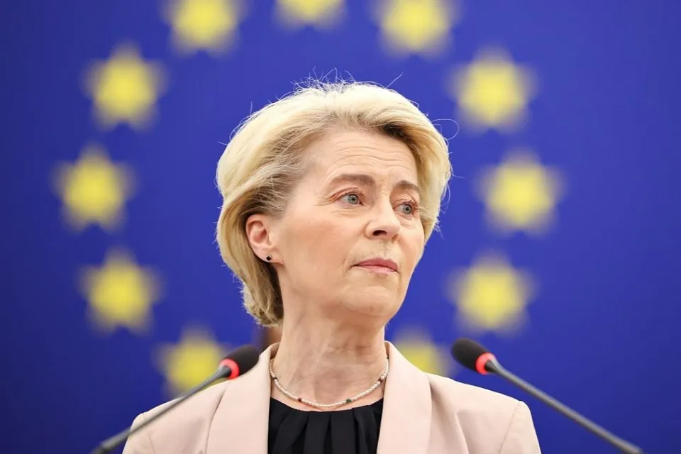 Ursula von der Leyen|Foto: Euronews  La UE dispuesta a tomar represalias a aranceles de Trump 
