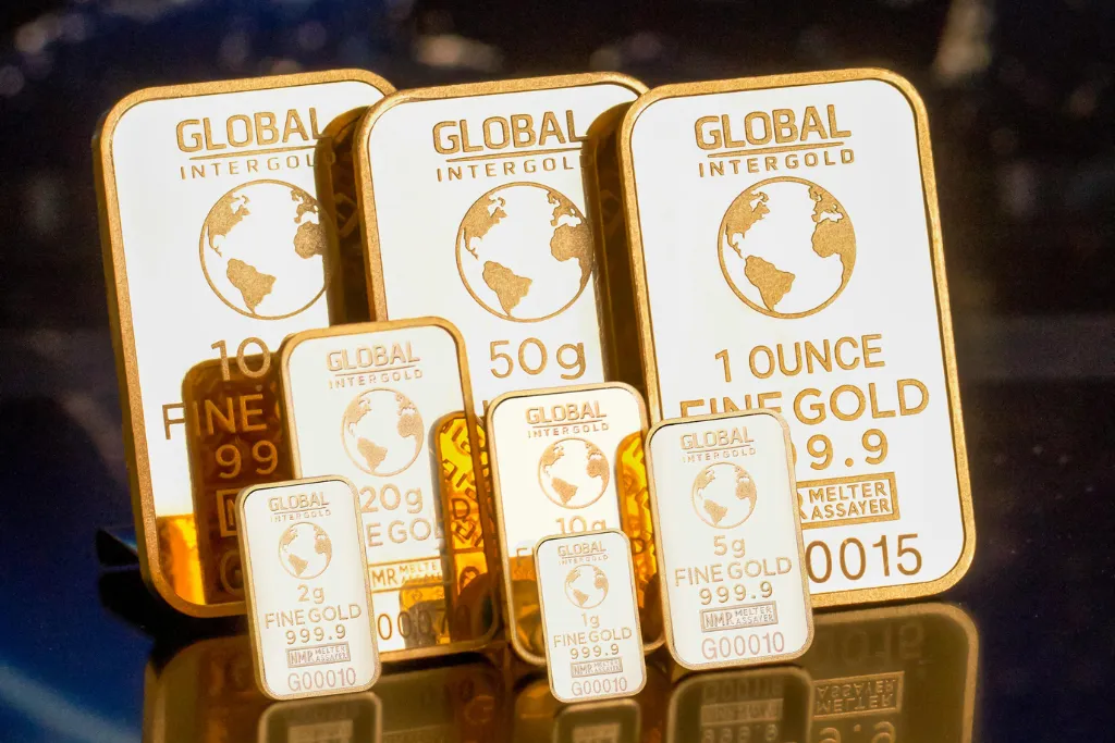 Oro y la Plata se funden Menos Metales Preciosos