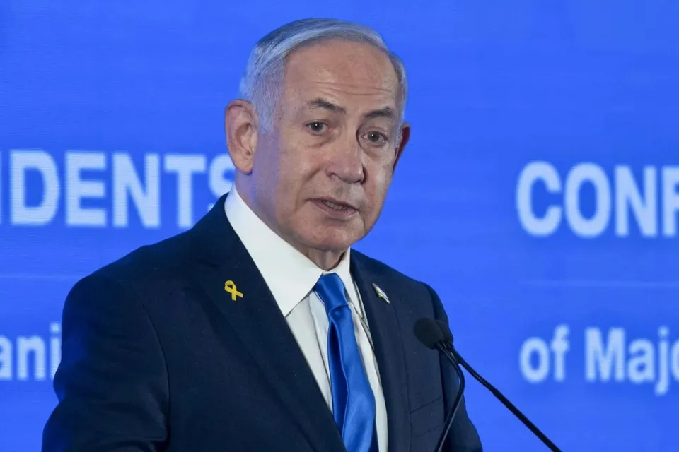 El Primer Ministro de Israel, Benjamín Netanyahu|Foto: EFE/Magda Gibelli Israel «condena» la decisión de España de rescindir un contrato de munición