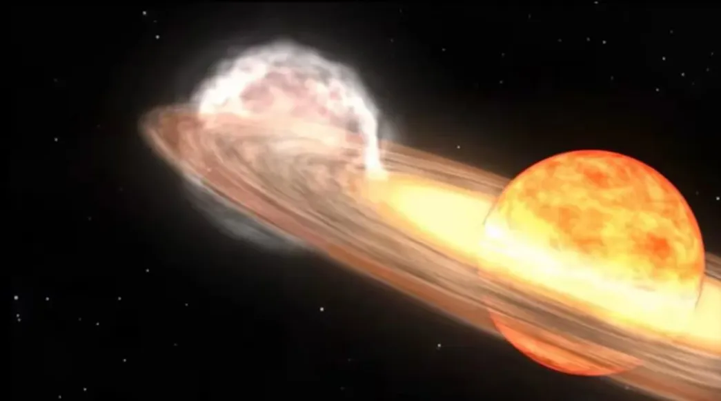 Explosión de una Nova / Centro de vuelo espacial Goddard de la NASA