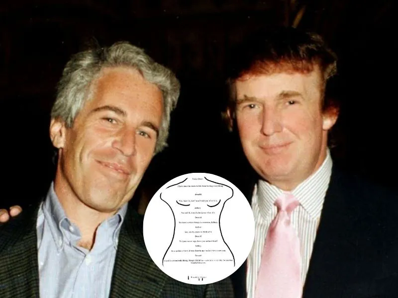 Jeffrey Epstein y Donald Trump|Foto: CNN/Getty Images