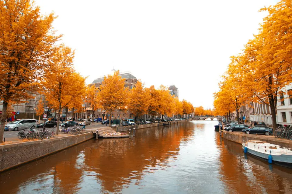 Amsterdam en otoño 2